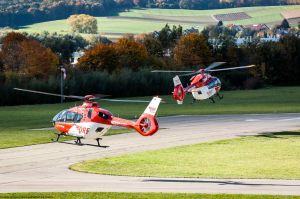 H145 Fünfblattrotor: Umrüstung durch DRF Luftrettung