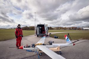 Aeroelastischer Flügel: Demonstrator im Erstflug
