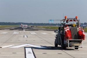 Bahnsperrungen am Flughafen Hamburg