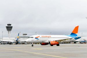 Superjet 100 verbindet München mit Krasnodar