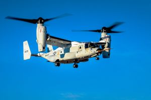 Neuer Osprey CMV-22B bei Bell fliegt zum ersten Mal