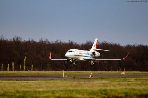 Rollout für DLR-Forschungsflugzeug Falcon 2000LX ISTAR