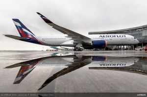 Aeroflot fliegt ihren ersten Airbus A350 XWB