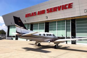 Beech King Air C90GTi fliegt in Etappen in die USA