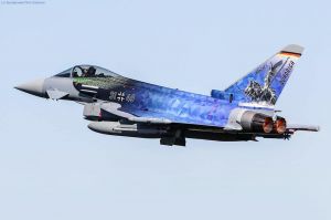Eurofighter fliegt auch ohne ILA mit Sondermotiv