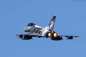 Eurofighter mit Sonderfolierung "Sword of Boelcke"
