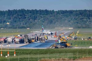 Erneuerung der Piste: Voller Flugbetrieb im Juni?