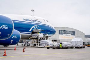 Frachtumschlag am Flughafen Leipzig/Halle floriert