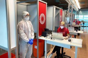 Lufthansa: Schnelltest auf Corona vor Boarding