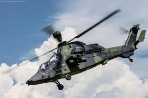 Hubschrauber Tiger erreicht 10.000 Stunden Meilenstein