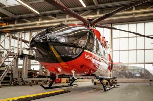 Fünfblattrotor auf H145 jetzt bei DRF Luftrettung