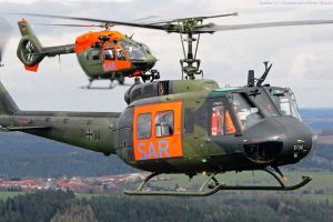 Bell UH-1D: Teppichklopfer ausgemustert, H145 komplett