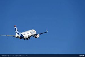 A319neo mit HEFA: Altfett-Treibstoff fliegt unverdünnt