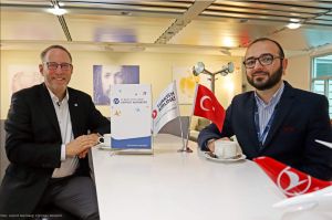 Lounge für Passagiere der Turkish Airlines in Nürnberg