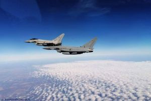 Deutsche Eurofighter sichern Luftraum über Polen