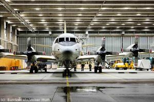 Seeaufklärer lufttüchtig: P-3C Orion am Mittelmeer