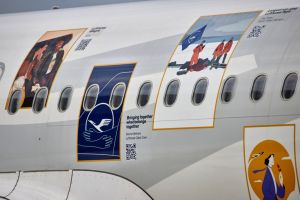Bunter Airbus A321neo bebildert LH-Geschichten