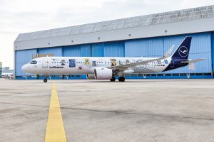 Bunter Airbus A321neo bebildert LH-Geschichten