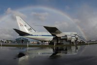 SOFIA Flugzeug-Teleskop: IR-Beobachtungen über Neuseeland