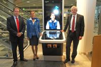 „InfoGates“ am Airport München zur Passagierinfo