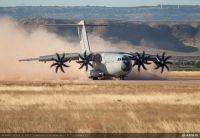 A400M meistert auch Schotter-Pisten