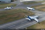 Großraum Flugzeug Familien Ausflug: A330 und A380 mit A350 XWB