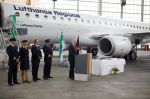 Neue Embraer 195 der Lufthansa im Liniendienst