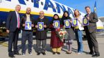 Ryanair feiert 150.000. Fluggast am Flughafen Nürnberg