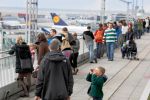 Fraport-Besucherterrasse im Winter geöffnet