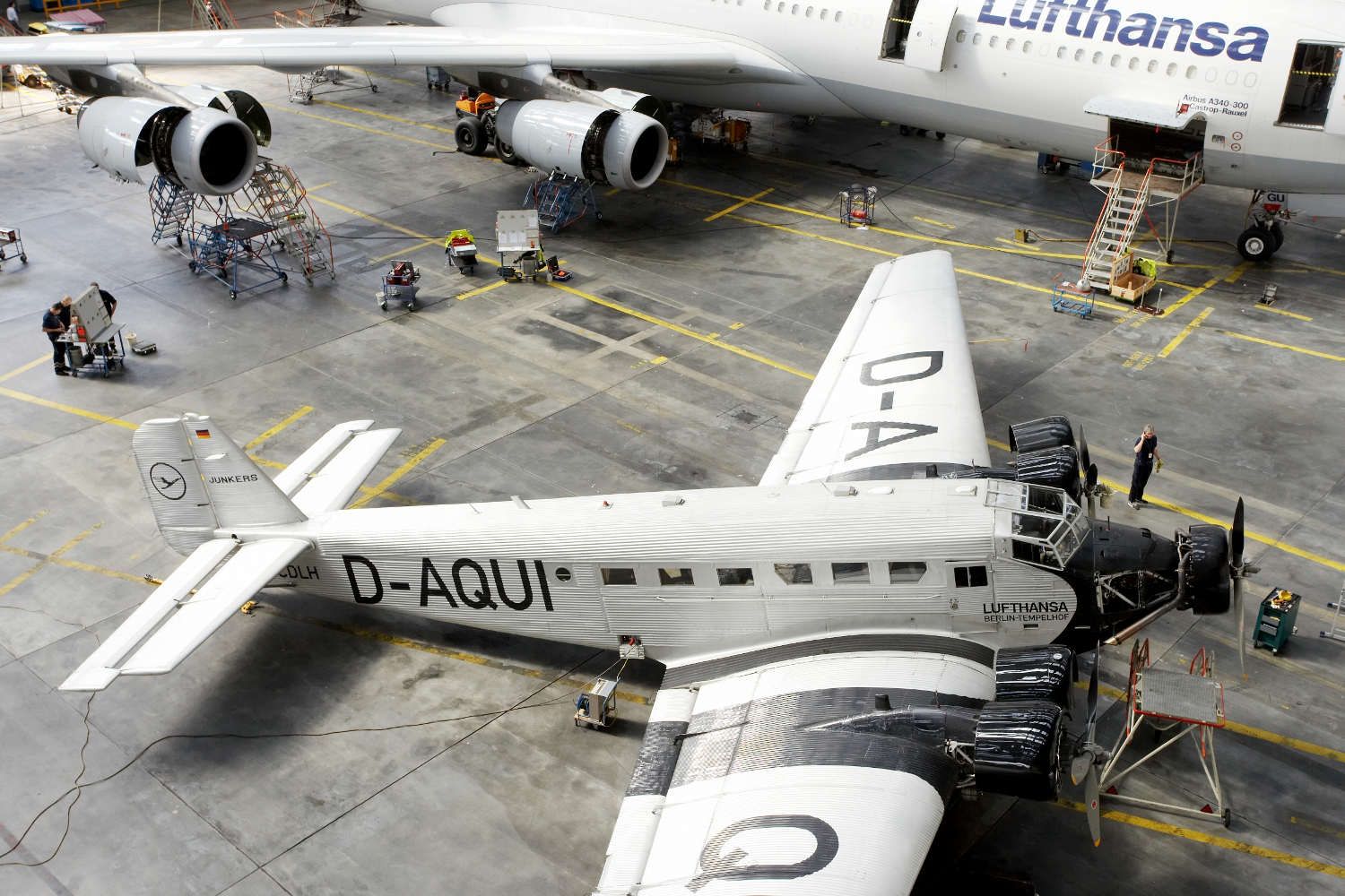 Junkers 52 mit Stationen in Deutschland und Österreich