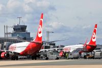 airberlin mit Paderborn-Lippstadt im Streckenplan