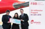 Passagierrekord erneut gebrochen: 26 Millionen in Berlin