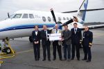 Erstflug vom FMO nach Zürich gestartet