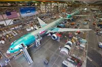 Produktion der Boeing 777 bei 8,3 Flugzeuge im Monat