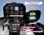 Robinson Helicopter: neue Avionik und Touchsrceen