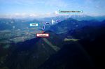Cessna stürzte in Berg – Einflug in Wolkenuntergrenze