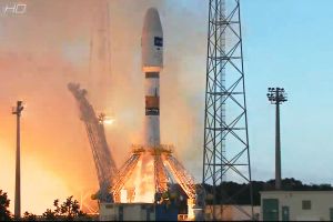 Sentinel-1A erfolgreich von Kourou aus ins All gestartet