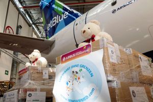 Überführungsflug: JetBlue bringt Hilfsgüter nach Haiti