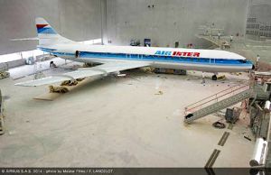 Roll-Out für historische Caravelle von Sud Aviation