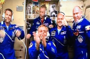 Sojus bringt Astronauten-Trio zur ISS