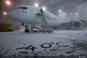 Airbus A350 XWB: Extremkälte-Tests, Early Long Flights