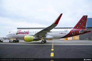 Erster Airbus im Anstrich der Lion Group