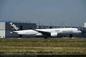 Erstflug Airbus A350 XWB MSN5: Testflotte komplett