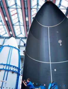 Ruag erhält 100-Mio. CHF Auftrag von Arianespace für Nutzlastverkleidung
