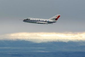 Laser auf Falcon misst Schwerewellen der Atmosphäre