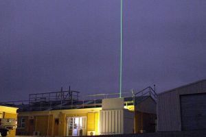 Laser auf Falcon misst Schwerewellen der Atmosphäre
