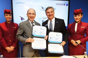 50 Bestellungen und 50 Optionen der Boeing 777X für Qatar Airways
