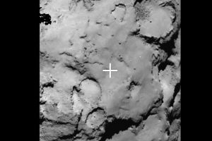 Sonnige Aussichten für Kometenlander Philae an "Landestelle J"