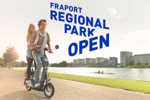 Fraport Regionalpark Open mit Elektro-Rädern zum Testen
