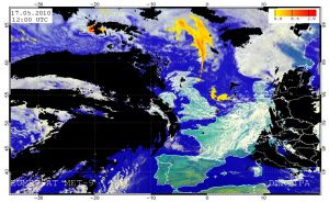 Luftverkehr: Asche in der Atmosphäre aus Satellitendaten vohersagbar